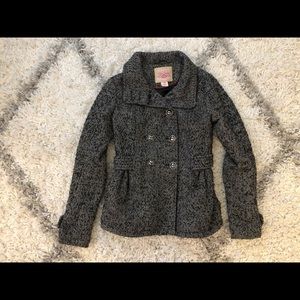 Grey pea-coat size XS